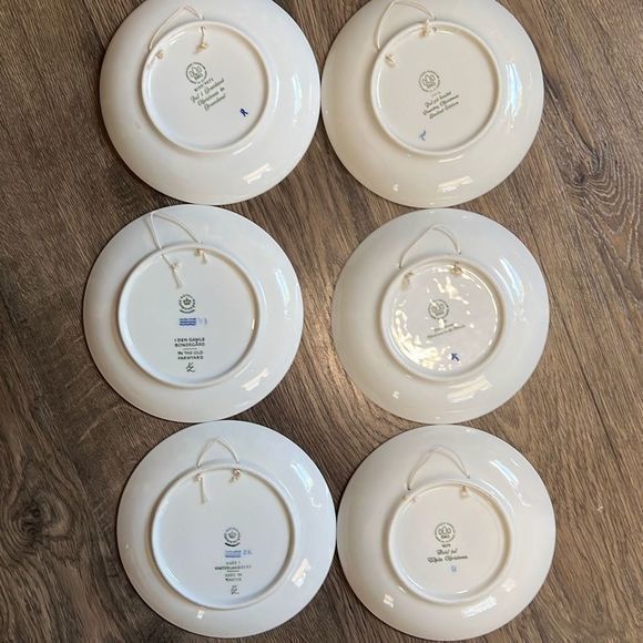 Assorted Lot of 6 Jule After Royal Copenhagen Christmas Plate Collection 7" - Picture 10 of 12